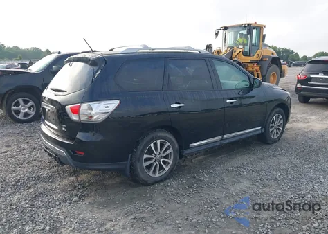 2013 Nissan Pathfinder Sl z USA, uszkodzony, nr VIN 5N1AR2MM6DC615946